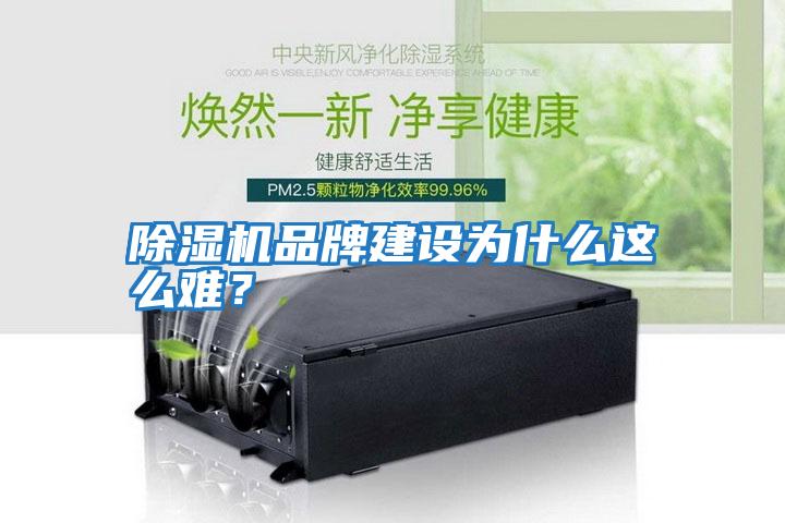 除濕機(jī)品牌建設(shè)為什么這么難？