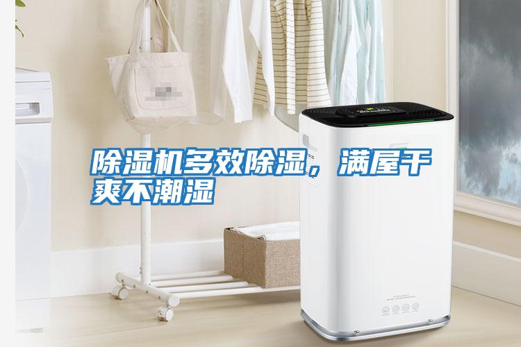 除濕機多效除濕，滿屋干爽不潮濕