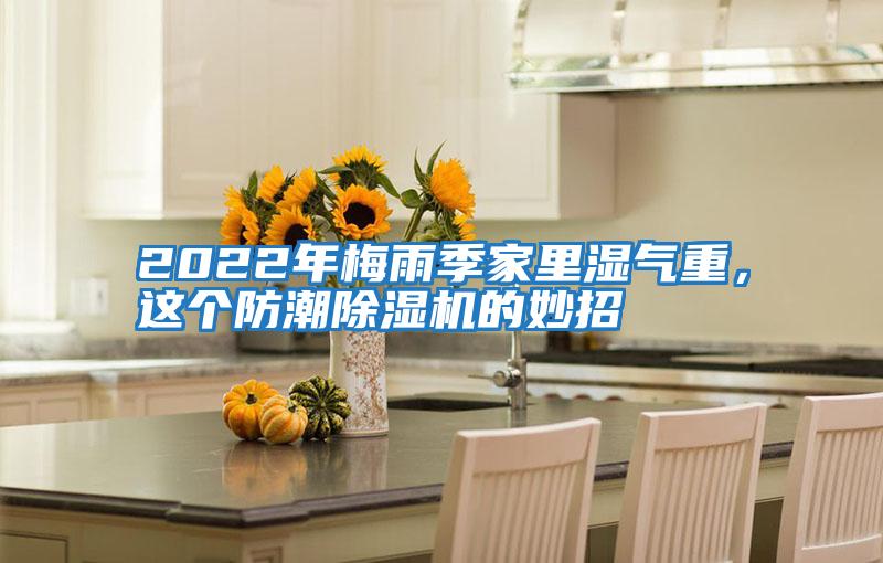 2022年梅雨季家里濕氣重，這個防潮除濕機的妙招