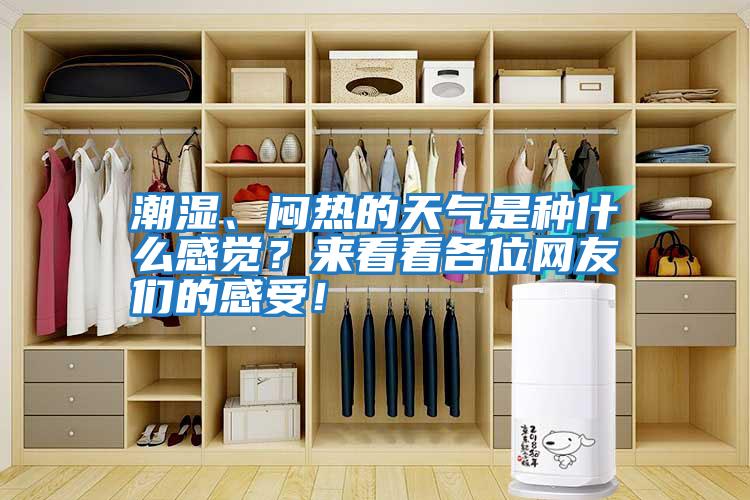 潮濕、悶熱的天氣是種什么感覺？來看看各位網友們的感受！
