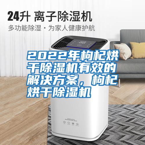 2022年枸杞烘干除濕機有效的解決方案，枸杞烘干除濕機
