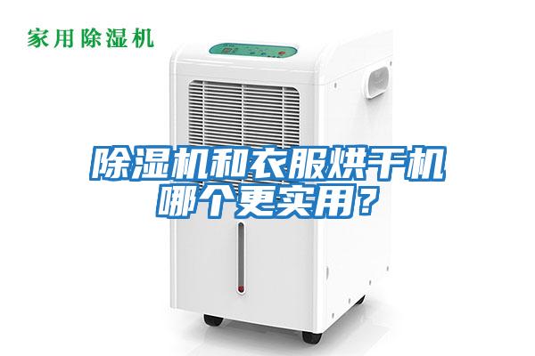 除濕機和衣服烘干機哪個更實用？