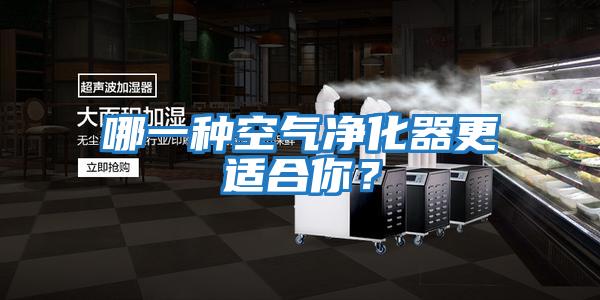 哪一種空氣凈化器更適合你？