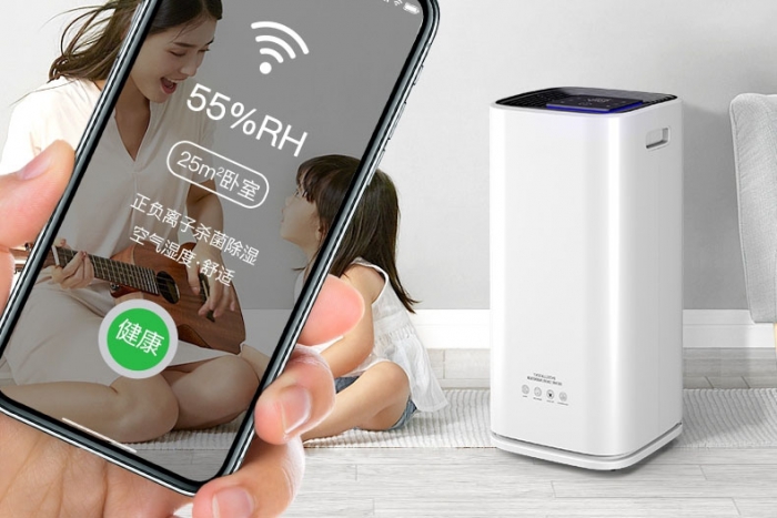 除濕機(jī)操作簡捷，室內(nèi)潮濕皆可止
