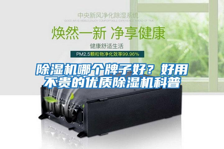 除濕機哪個牌子好？好用不貴的優(yōu)質(zhì)除濕機科普