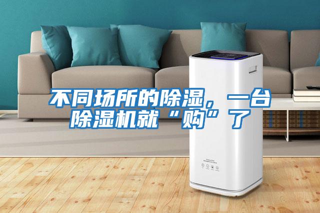 不同場所的除濕，一臺除濕機就“購”了