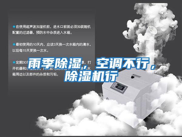 雨季除濕，空調不行，除濕機行