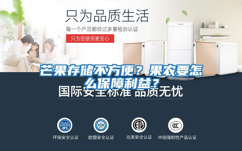 芒果存儲不方便？果農要怎么保障利益？