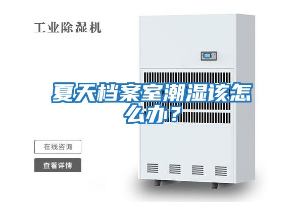 夏天檔案室潮濕該怎么辦？