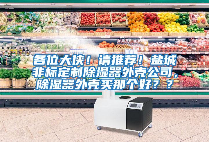 各位大俠！請推薦！鹽城非標(biāo)定制除濕器外殼公司，除濕器外殼買那個好？？