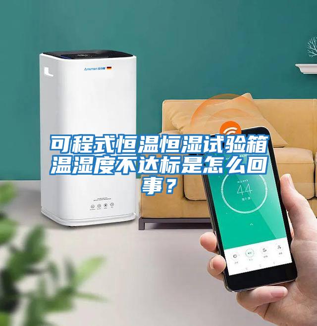 可程式恒溫恒濕試驗(yàn)箱溫濕度不達(dá)標(biāo)是怎么回事？