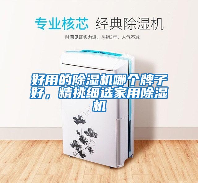 好用的除濕機哪個牌子好，精挑細選家用除濕機