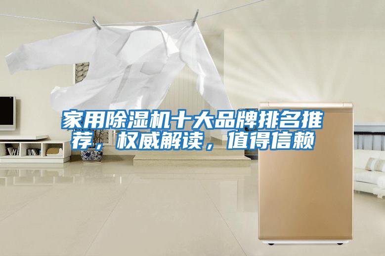家用除濕機(jī)十大品牌排名推薦，權(quán)威解讀，值得信賴