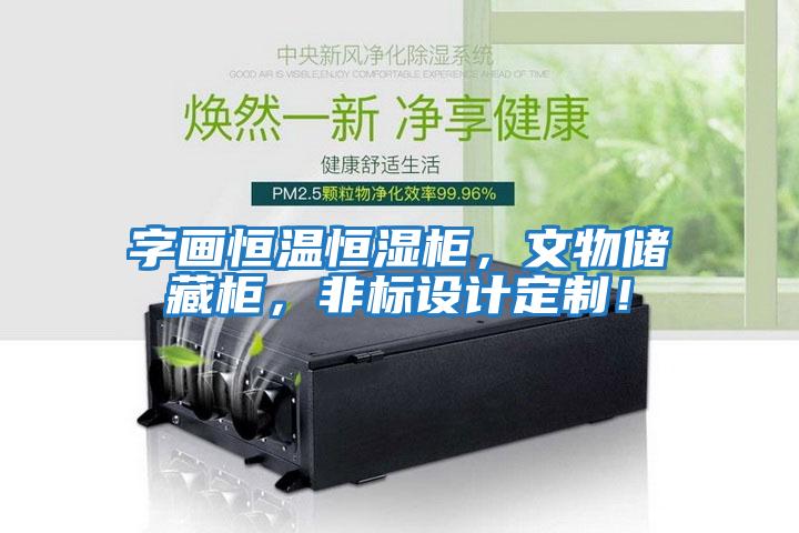 字畫恒溫恒濕柜，文物儲藏柜，非標設計定制！