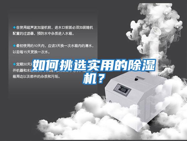 如何挑選實用的除濕機？