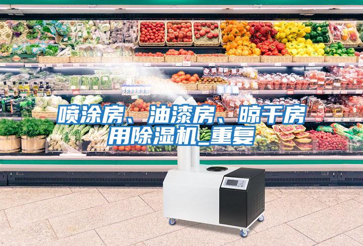 噴涂房、油漆房、晾干房用除濕機(jī)_重復(fù)