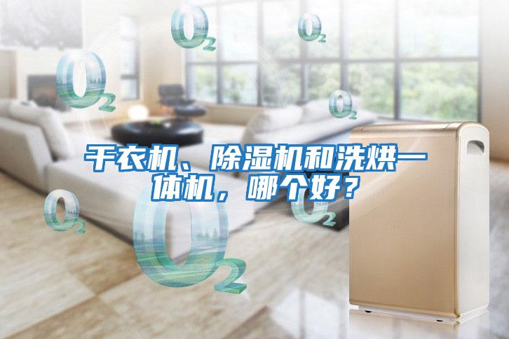 干衣機、除濕機和洗烘一體機，哪個好？