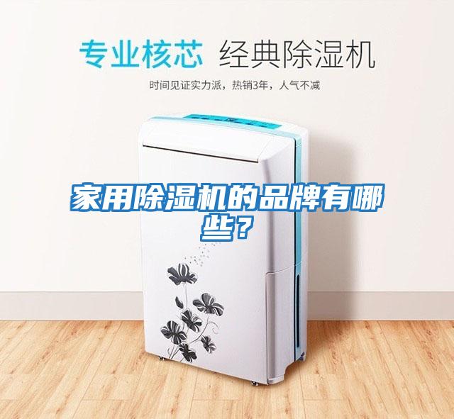 家用除濕機的品牌有哪些？