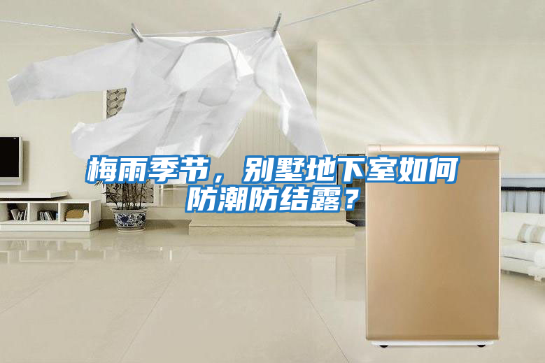 梅雨季節，別墅地下室如何防潮防結露？