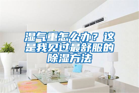 濕氣重怎么辦？這是我見過最舒服的除濕方法