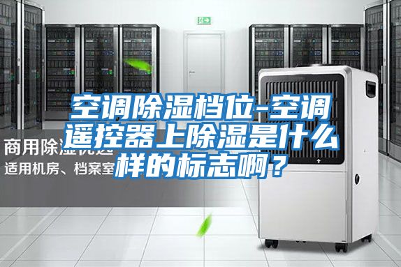 空調(diào)除濕檔位-空調(diào)遙控器上除濕是什么樣的標志啊？