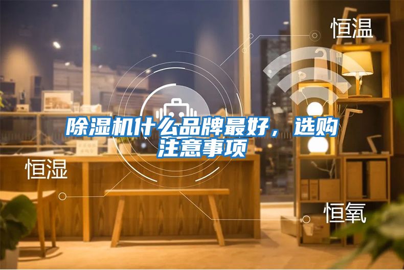 除濕機什么品牌最好，選購注意事項