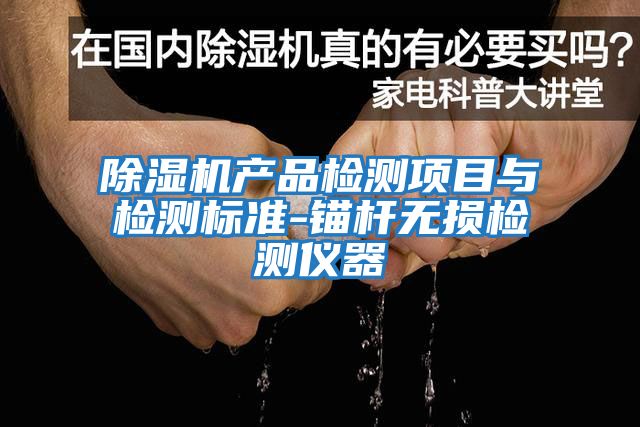 除濕機(jī)產(chǎn)品檢測項(xiàng)目與檢測標(biāo)準(zhǔn)-錨桿無損檢測儀器