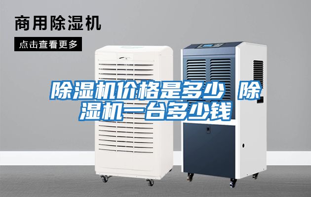 除濕機(jī)價格是多少 除濕機(jī)一臺多少錢