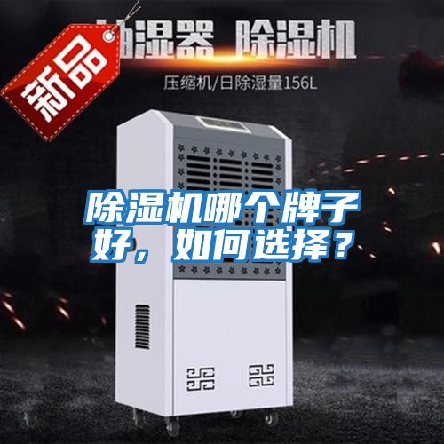 除濕機哪個牌子好，如何選擇？