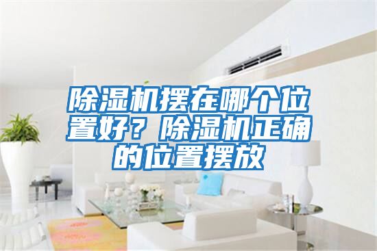 除濕機擺在哪個位置好？除濕機正確的位置擺放