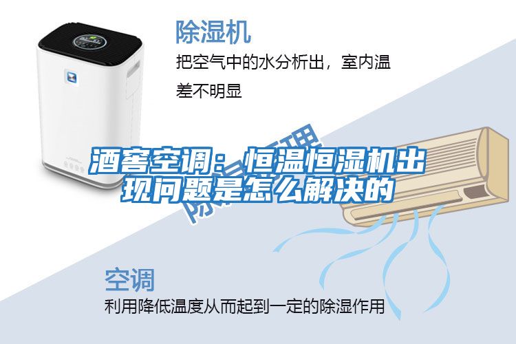 酒窖空調：恒溫恒濕機出現(xiàn)問題是怎么解決的